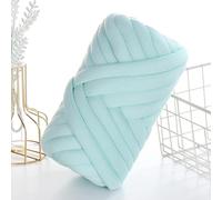 FIYSON Arm Knitting Wool 500 g/25 m, Chunky XXL Wool for Hand Knitting, Chunky Yarn Tubular Yarn, Crochet Wool, Bulky Arm Knitting Icelandic Wool, for Beginners, Blankets, Bag, Hand Knitting Yarn