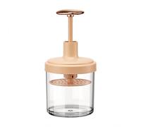 FIYSON Foam Maker,Plastic Bubble Maker,Portable Shower Bath Shampoo Face Cleanser Bubble Foamer Device,Facial Cleansing Tool For Face Wash Skincare for Girls and Women (Pink)