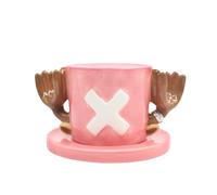 FIYSON One Piece Mug, Luffy Straw Hat Coffee Cup, Handmade Ceramic Tea Cup, Cartoon Milk Mug, Gift for Christmas, Birthday, Anniversary, Anime Fan, 300 ml (Style 3)
