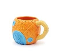 FIYSON One Piece Mug, Luffy Straw Hat Coffee Cup, Handmade Ceramic Tea Cup, Cartoon Milk Mug, Gift for Christmas, Birthday, Anniversary, Anime Fan, 300 ml (Style 5)