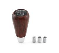 FIYVNSOP Shift Handle Wooden Style Car Racing Sports Gear Shift Knob Hand Lever Ball Universal For M8 M10 M12 5 Speed Car Gear Lever