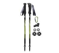 Fizan Compact 3 Trekking Poles - 5.6 oz Ultralight, Backpacking, Thru Hiking Poles, Adjustable, Collapsible, Customized Fit, EVA Grips, Aluminum Walking Sticks (Compact 3 / Pink)