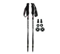 Fizan Compact 3 Trekking Poles 5oz Ultralight Backpacking Hiking Poles Adjustable Folding Custom Fit EVA Handles Aluminum Walking Sticks (Compact 3/Grey)