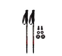 Fizan Compact 4 Trekking Poles Unisex Adult, unisex adult, 7105, Black, One Size