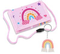 Fizdoqg Children's / Boys' Wallet with Motif for Birthday Gift, Back to School, rainbow, 24*12cm, Contemporary