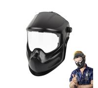 Fizepgo Auto Welding Helmet | Shock Resistant Weld Hood,Large Viewing UV Protection Welding Cover for TIG ARC Cutting Grinding Metal for Home Industrial Automotive Pipeline
