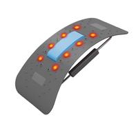 Fizepgo Back Stretching Board,Traction Stretching Device with Magnet | Adjustable Back Stretcher Lumbar Support,for Discomfort Relief Body Muscle Recovery Relaxation Home Gym Travel