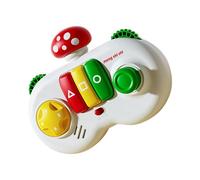 Fizepgo Busy Game Controller Board - Mushroom Sensory Board Toy - Fine Motor Skills Educational Game, Travel Activity With 3 Modes, Musical Controller For Kids