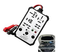 Fizepgo Car Relay Tester 12V/24V Automotive Diagnostic Tool, Built-in Indicator Light Dura-ble - For Car Fault Code Reading Real-Time Data Monitoring Auto Repair
