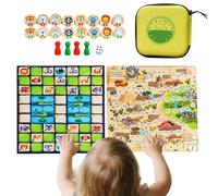 Fizepgo Children Board Games, Board Games for Family Night with Kids, Interactive Educational Toy for School Travel Vacation Home Airplane Road Trip Gatherings