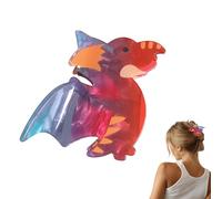 Fizepgo Claw Clips Cute,Acrylic Women's Dinosaur Clamp | Strong Hold Hair Accessories Headdress Styling Tools Nonslip For Birthday Beach