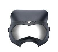 Fizepgo Dog Sunglasses,Waterproof Sunglasses UV Protection Hat | Weatherproof Pet Accessories, Dog Eyewear with Adjustable Strap for Summer Festivals Snow Adventures Mountain Hiking