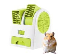 Fizepgo Fan For Pet Crate | Pet Crate Fan For Cooling Dogs | USB Rechargeable Animals Cooling Equipment For Hot Days Hedgehog Kitten Hamster Bunny