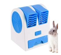 Fizepgo Fan For Pet Crate | Pet Crate Fan For Cooling Dogs | USB Rechargeable Animals Cooling Equipment For Hot Days Hedgehog Kitten Hamster Bunny