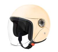 Fizepgo Helmets | Motorcycle Helmets | Open Face Motorcycle Helmet | Protective Gear Breathable Headgear With Visor | Men's And Women's All-Season Winter Warmth Half-Helmets For Motorcycles