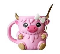 Fizepgo Ice Cream Pint Holder | Cute 3D Printed Pint Ice Cream Holders & Containers | Reusable Cozy Beer Can Holder With Handle - Leak Proof Sleeves With Spoon