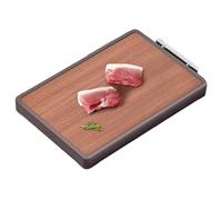 Fizepgo Meat Cutting Board | Non-Slip Double Sided Steak Cutting Board | Kitchen Accessories for Camping Sushi Pastry Vegetables Restaurant Butcher Commercial Raw