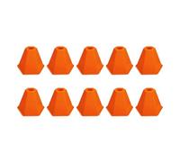Fizepgo Soccer Training Cones - 10-Piece High Visibility Portable - Soccer Agility Cones Training Equipment | for Athlete Youth Kids Basketball Pet Athletics Coaching Backyard