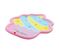 Fizepgo Sprinkler Pool for Kids,Dog Sprinkler Shallow Pool - Interactive Outdoor Water Toys for 3+ Years Old Girls Boys Children Toddler or Dog