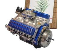 Fizepgo V8 Engine Model | Metal V8 Engine Ornaments - Novelty Toys for Son Teens Class Men Boys Family Friends Youth Girls Learning Daughter