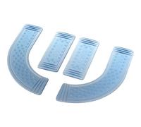 Fizik Bar Gel Set with Technogel for Absorbing Road Buzz, Fits under Bike Handlebar Tape, farblos