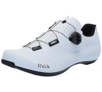 Fizik R4 Tempo Overcurve Carbon Injected Nylon Road Cycling Shoes, Size EU 45.5, White/Black