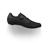 Fizik Tempo Overcurve R4 Wide Fit Road Shoes, Black/Black