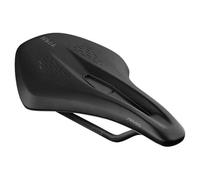 Fizik Terra Argo X1 Gravel Bike Saddle, Carbon Reinforced Shell and Carbon Rails, 140mm Width, Black