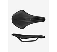 Fizik Terra Argo X1 Gravel Bike Saddle, Carbon Reinforced Shell and Carbon Rails, 160mm Width, Black