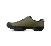 Fizik Terra Atlas Clip-in Cycling Shoes, Green, Size 42.5 EU