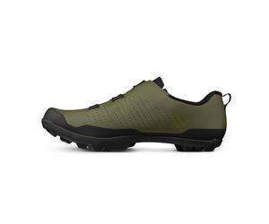 Fizik Terra Atlas Clip-in Cycling Shoes, Green, Size 42 EU