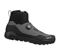 Fizik Terra Nanuq X2 GTX Clip-in Gore-TEX Off-Road Winter Cycling Boots, EU 47, Black/Grey