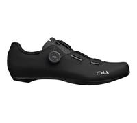 Fizik Unisex Tempo Decos Wide Cycling Shoes, Black/White, 12 UK