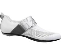 Fizik Unisex Transiro Hydra Aeroweave Carbon Cycling Shoes, White/Silver, 10.5 UK
