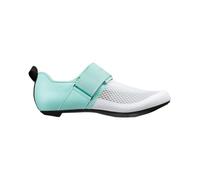 Fizik Unisex Transiro Hydra Cycling Shoes, White/Aquamarine, 11 UK