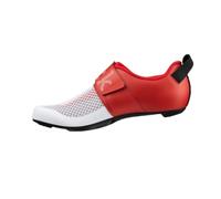 Fizik Unisex Transiro Hydra Cycling Shoes, White/Red, 5.5 UK