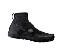 Fizik X2 Terra Clima Clip-in Cycling Shoes, Black, Size 46.5 EU