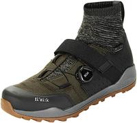 Fizik X2 Terra Clima Clip-in Cycling Shoes, Olive/Caramel, Size 39 EU