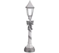 Fizporium® Charming Emitting a Warm Orange Glow Light Up Lamp Post Perfect for Decorating Living Rooms and Hallways in Festive Style