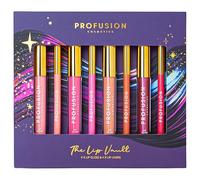 Fizporium Profusion Cosmetics Lip Vault Set great gift or stocking filler for your makeup-obsessed loved ones! Includes: 4 x Lip Gloss 14ml 4 x Lip Liner Gift Set 0.8g
