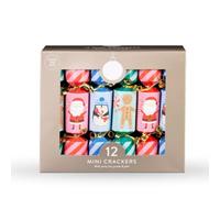 Fizporium Simple Christmas Crackers 12pk- Christmas Table Décor with Hats, Jokes | Pack of 6 Christmas Christmas Crackers, Birthday Party crackers