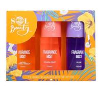 Fizporium Sol Beauty 3 Mist Set Includes: Salted Caramel Vanilla Dragon Fruit Plum