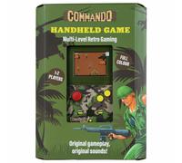 Fizz Creations Commando Colour Handheld. Retro Classic Arcade Game. Full Colour Graphics Original Sounds. Battery Operated. Retro Gaming Gift.