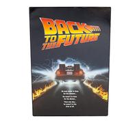 Fizz Creations Back To The Future Poster Light, USB Powered with Included Cable, Free Standing or Wall Mountable Poster Mood Light A4 Size. Officially Licensed Back To The Future Merchandise
