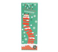 Fizz Creations Christmas Santa Stacker Topple Tower Game. Classic Game with a Festive Twist! Festive Tumbling Tower Game. Perfect for Christmas Eve Box or Stocking Fillers.