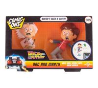Fizz Creations Comic Ons Back To The Future Doc & Marty Figures & Stickers