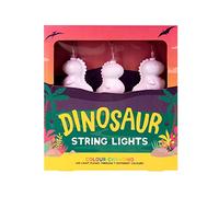 Fizz Creations Dinosaur String Lights Colour Changing LED Battery Operated