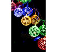Fizz Creations Disco Ball String Lights - Led Multi One Size