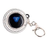 Fizz Creations Disco Decision Keyring. Ask a Question & Shake to Reveal Answer. Novelty Secret Santa. Great Stocking Filler.