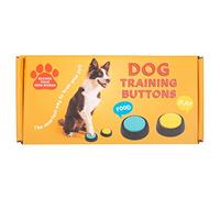 Fizz Creations Dog Training Buttons. Record your own words for your pet to activate on demand. Battery Powered, Includes 2 Buttons.